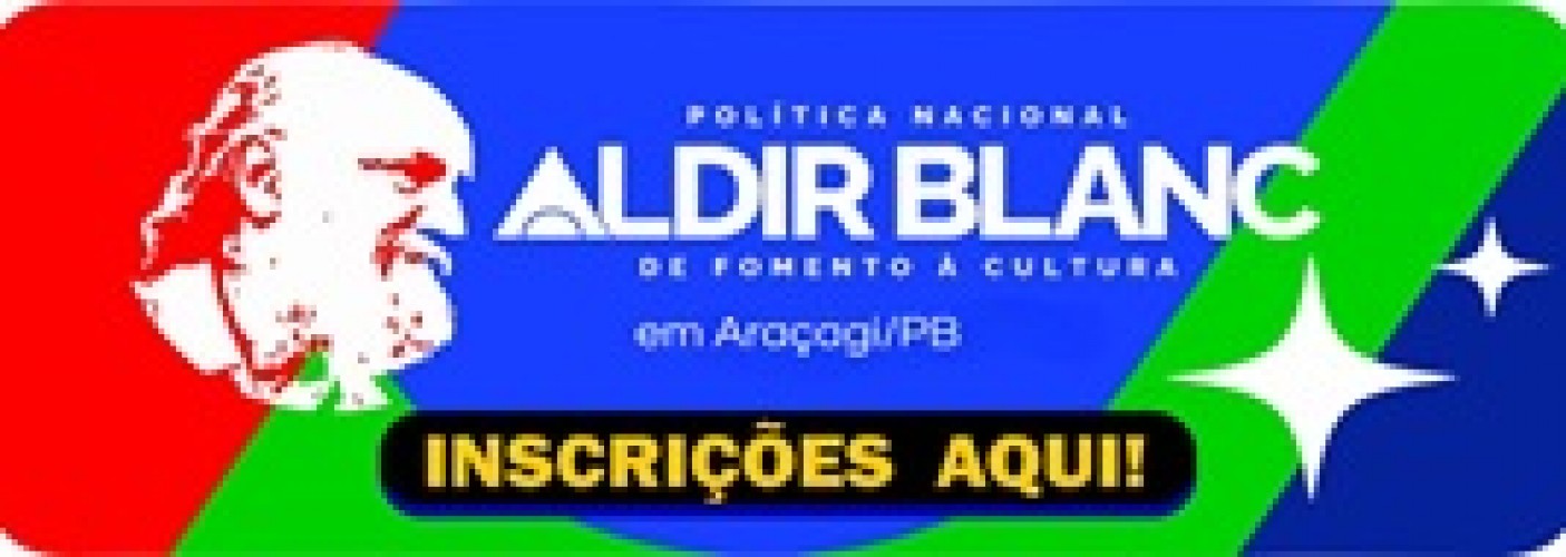 INSCRIÇÕES LEI ALDIR BLANC
